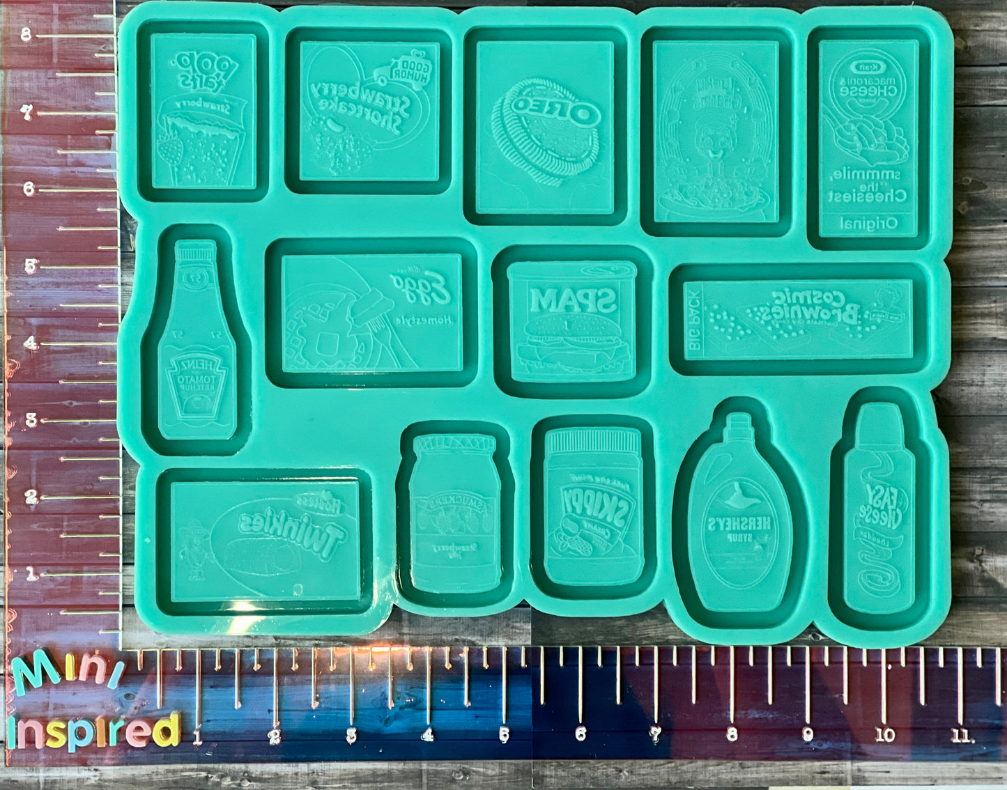 Snack Shaker silicone mold for epoxy resin