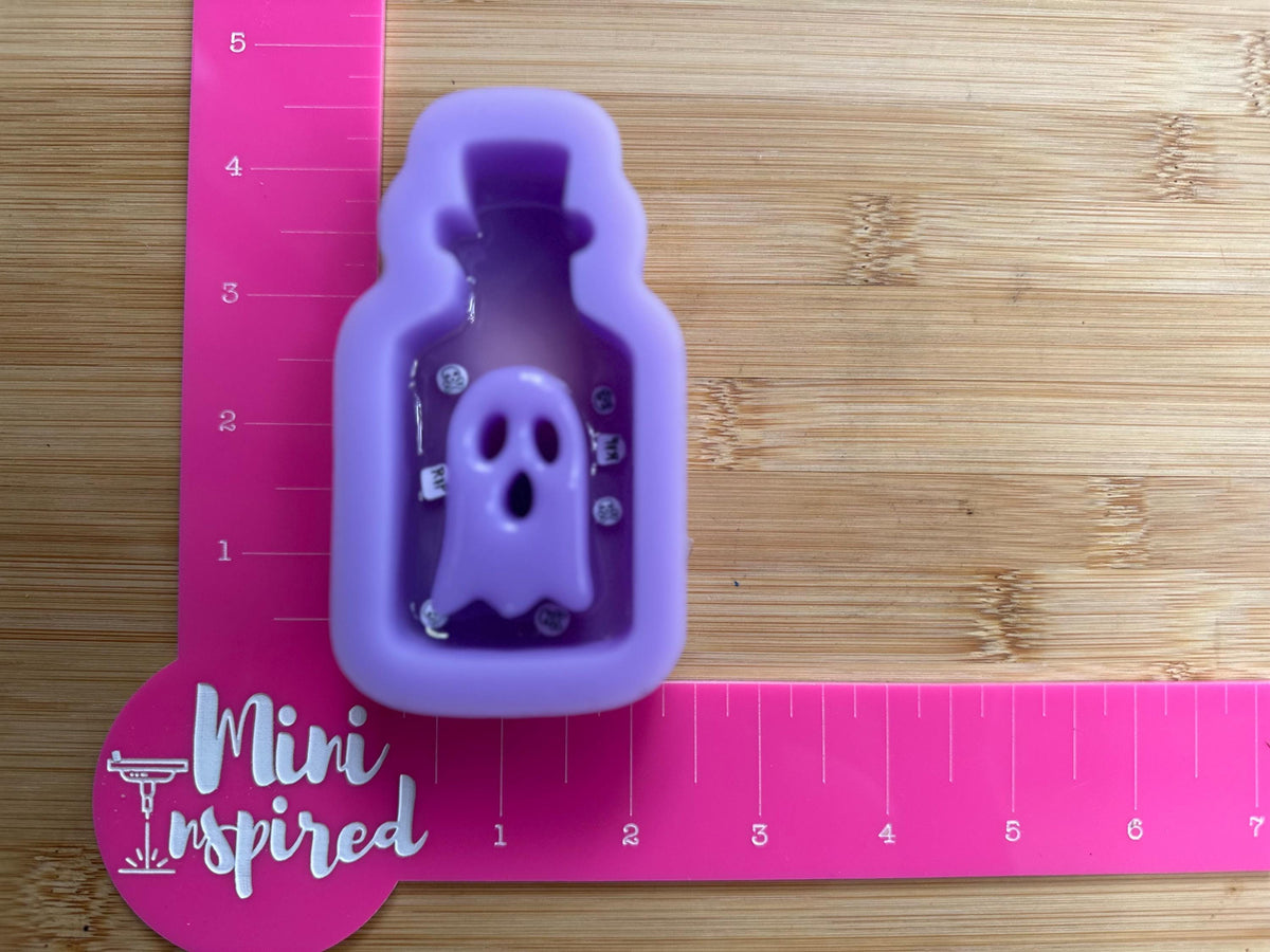 Halloween potion bottle mold silicone mold for epoxy resin, DIY Halloween Decor, resin molds, deep silicone molds