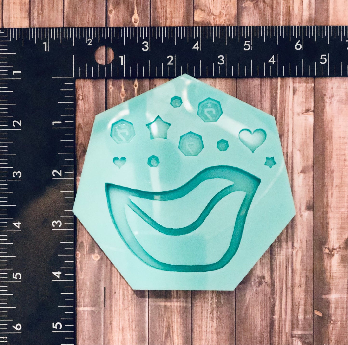 K-Pop Got7 silicone shaker and bits mold for resin - DIY keychain- backed Bird shaker mold