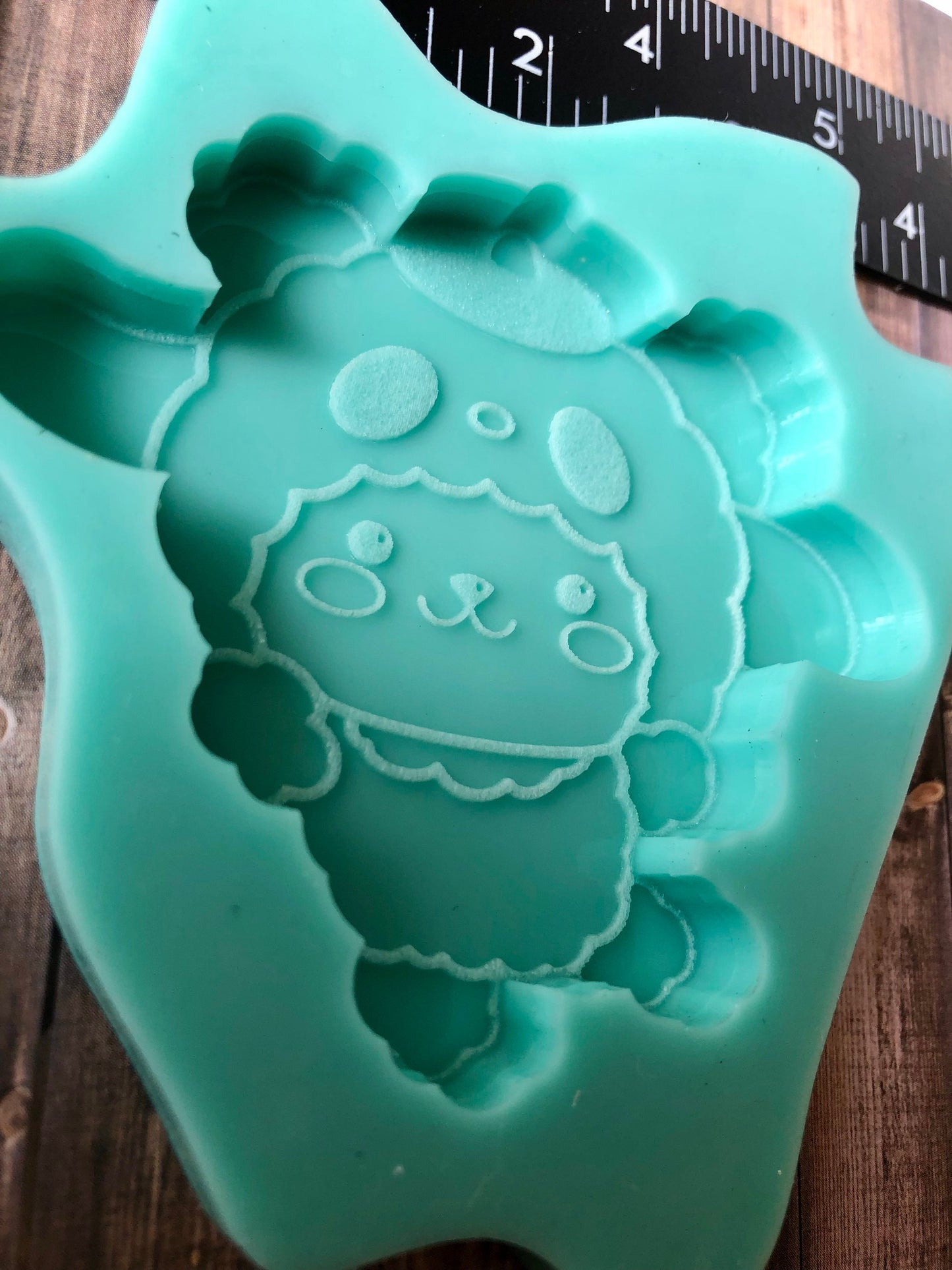 Golden retriever panda silicone mold- DIY keychains