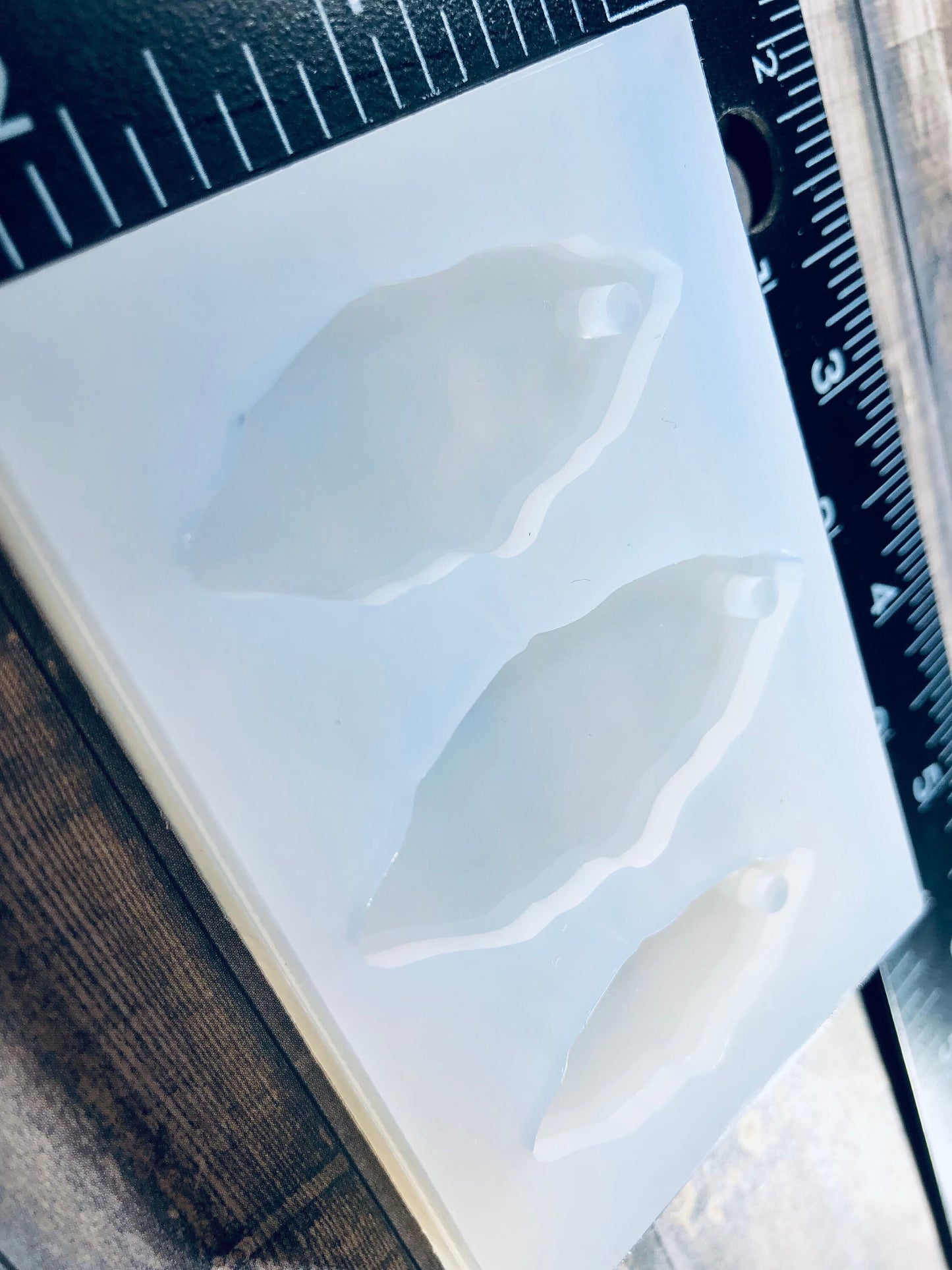 Geode Agate mold pendant with hole for epoxy resin/UV resin