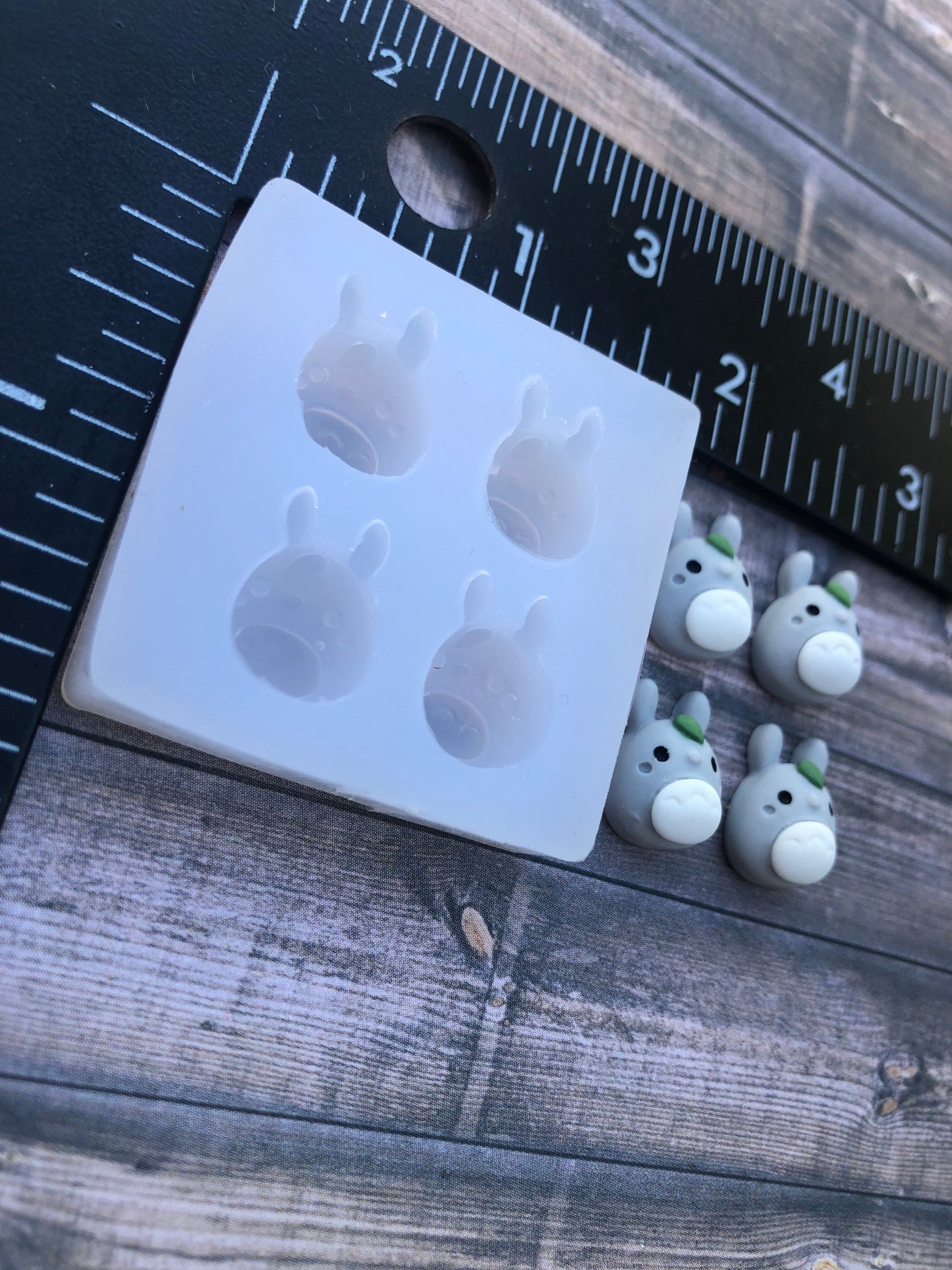 Mini Kawaii kangaroo diy earring silicone mold for Epoxy/UV resin - diy charms