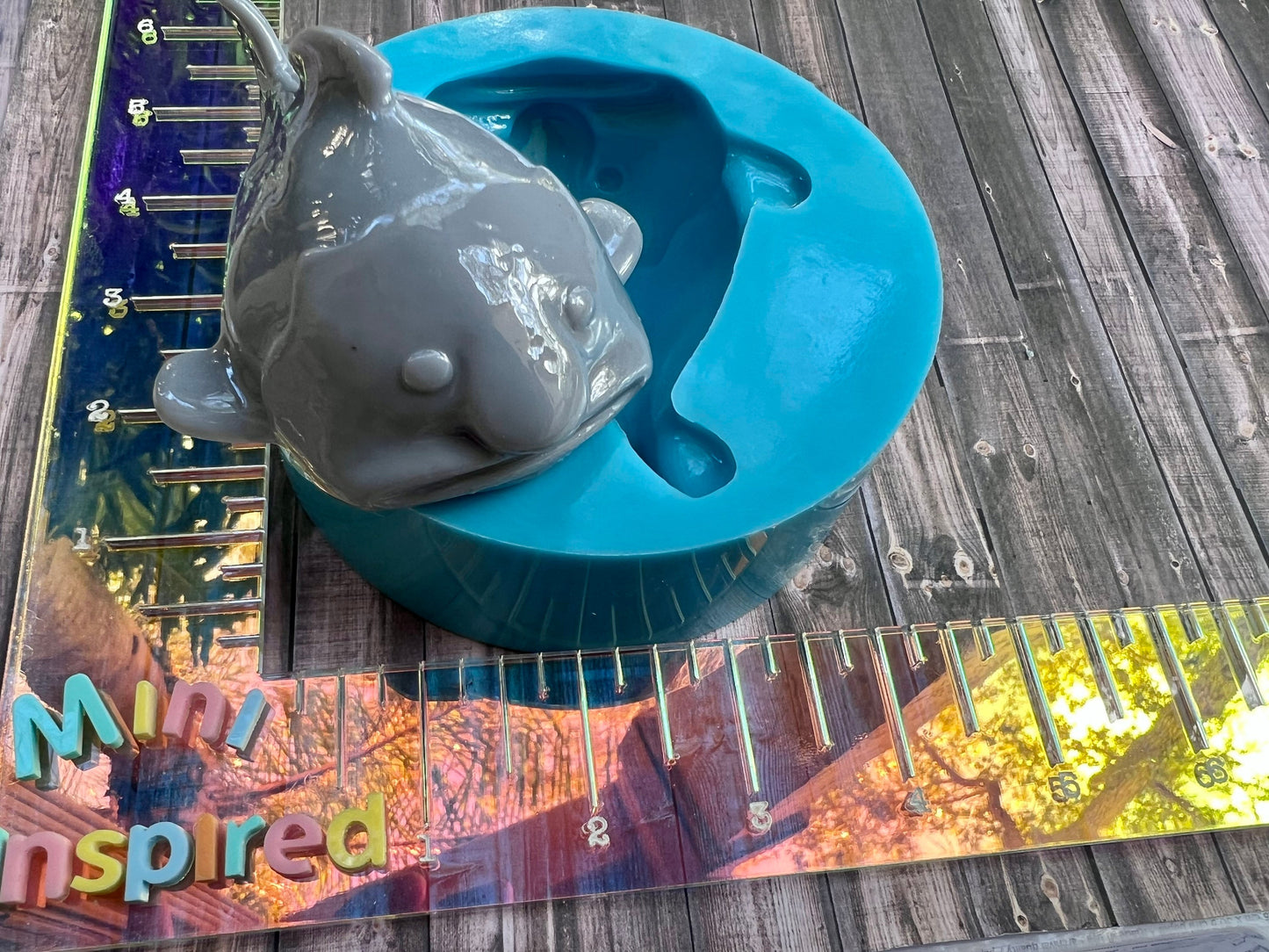 Large Blob fish mold for epoxy resin, soap making, diy paperweight figures