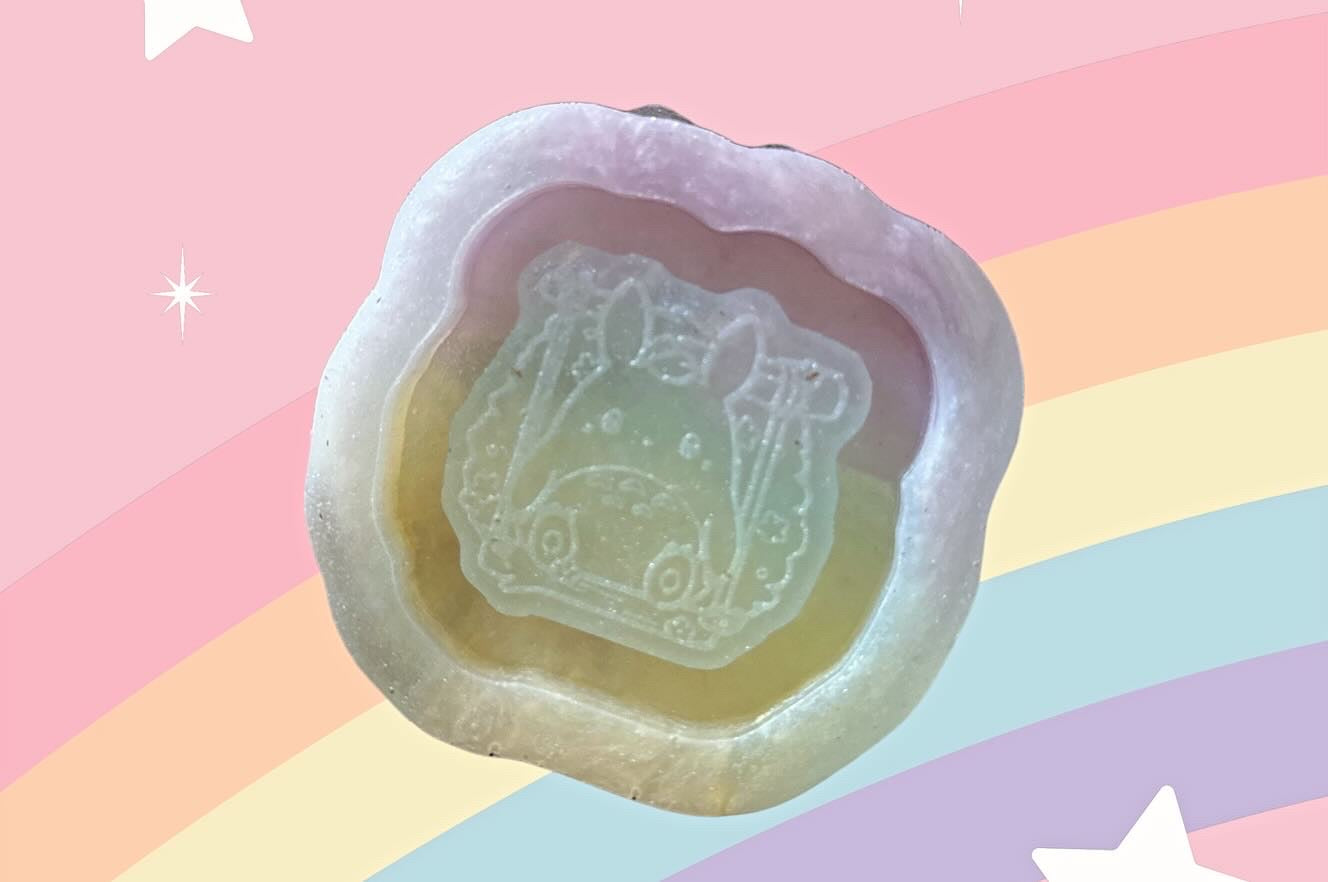 Cute Animal shaker keychain Mold