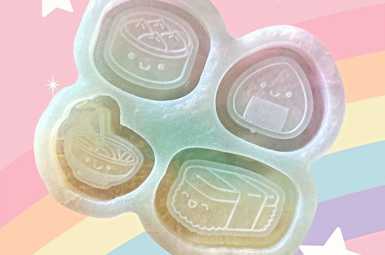 Cutie Foodie Shaker Palette Silicone Mold