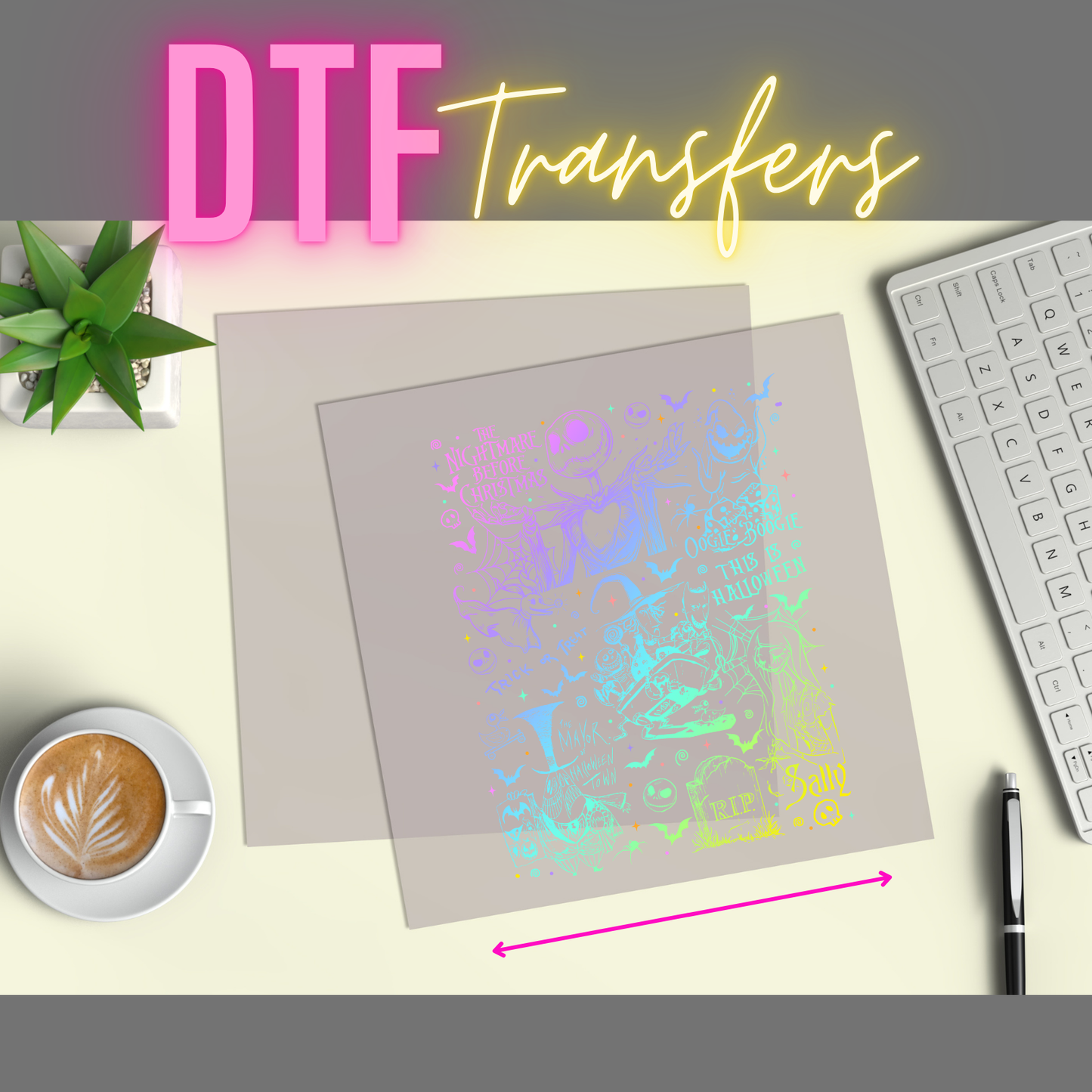 DTF Direct to Film - Halloween Nightmare