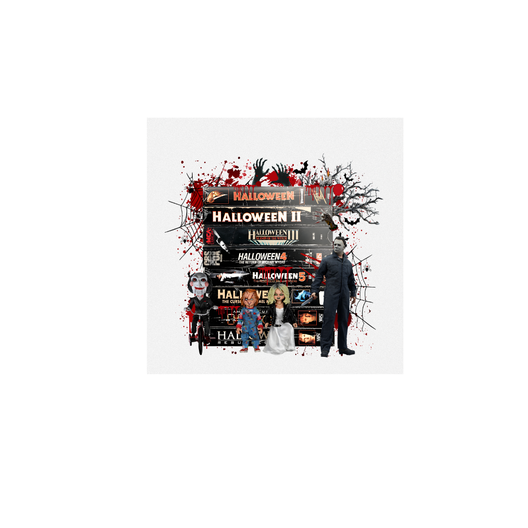 DTF Direct to Film - Halloween Movies #2