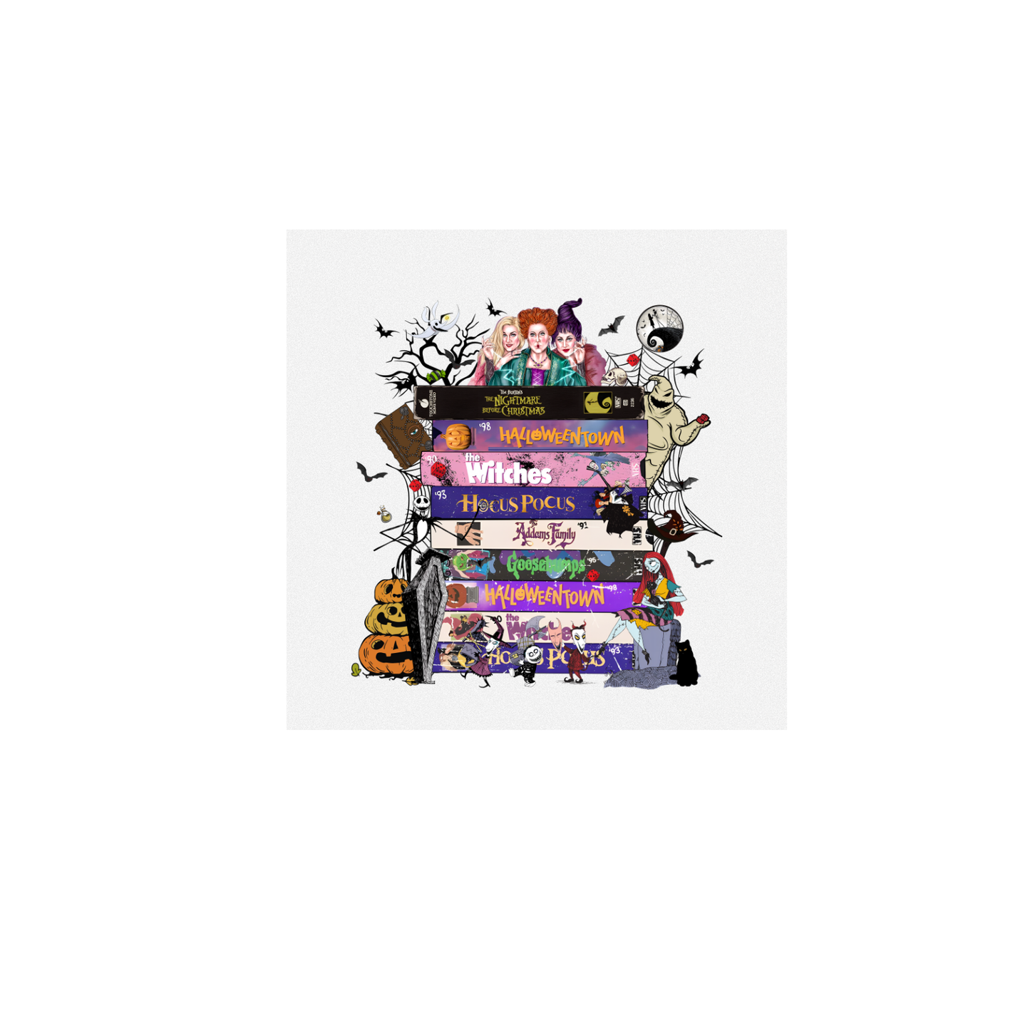 DTF Direct to Film - Halloween Movies