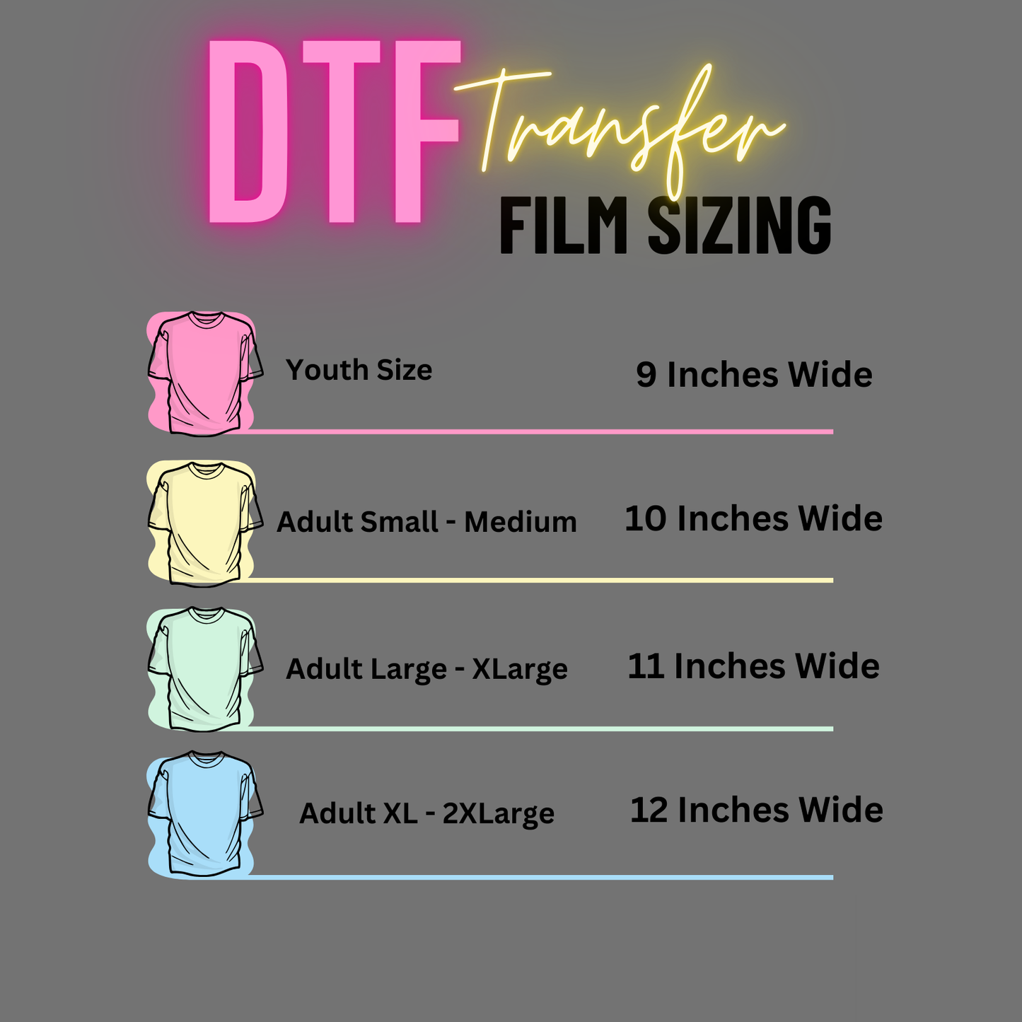 DTF Direct to Film - Halloween Movies