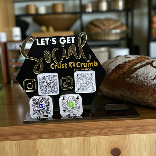 Scan & Pay QR Checkout Sign - Mini Inspired SmartSign™