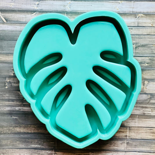 Monstera Leaf Shelf Silicone Mold - DIY Shelf molds - Silicone shelf mold