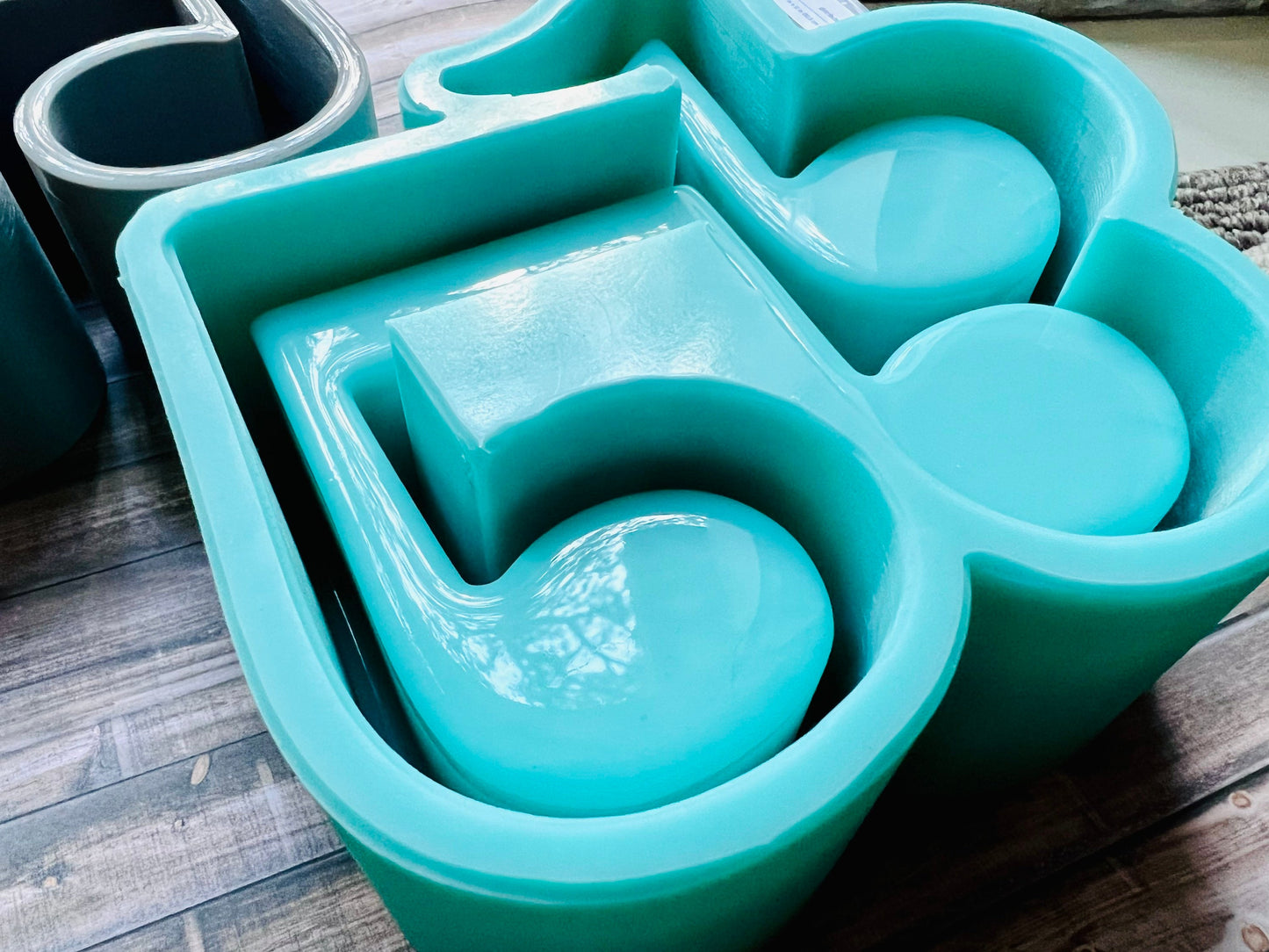 Music Note Shelf Silicone Mold- DIY Musician Gifts - silicone shelf mold