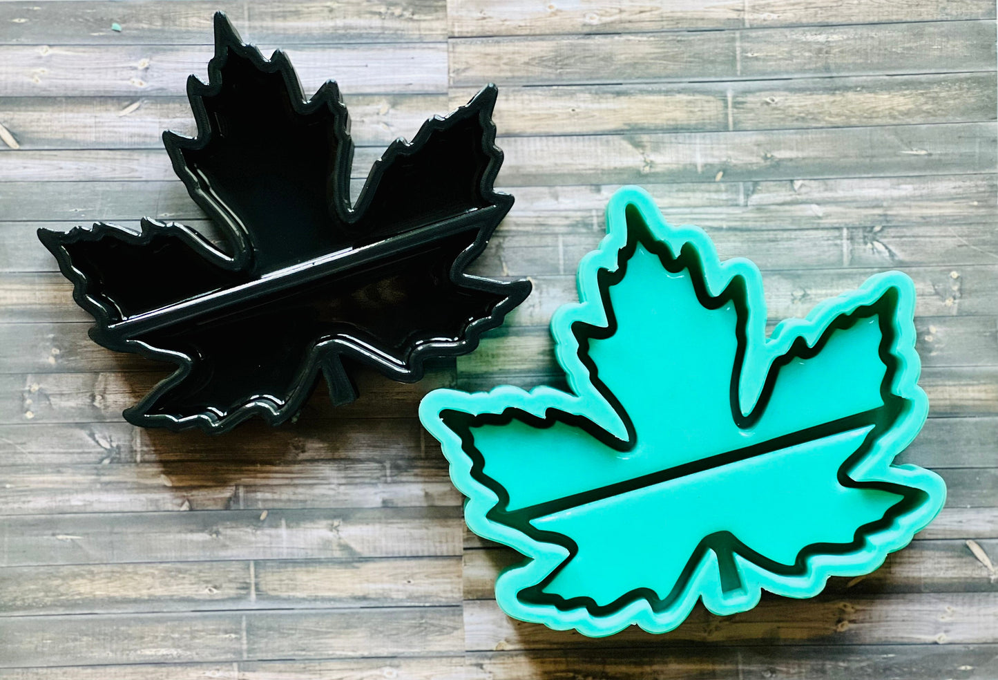 Maple Leaf Shelf Silicone mold- Fall Leaf Shelf silicone mold. DIY fall decor, leaf decor