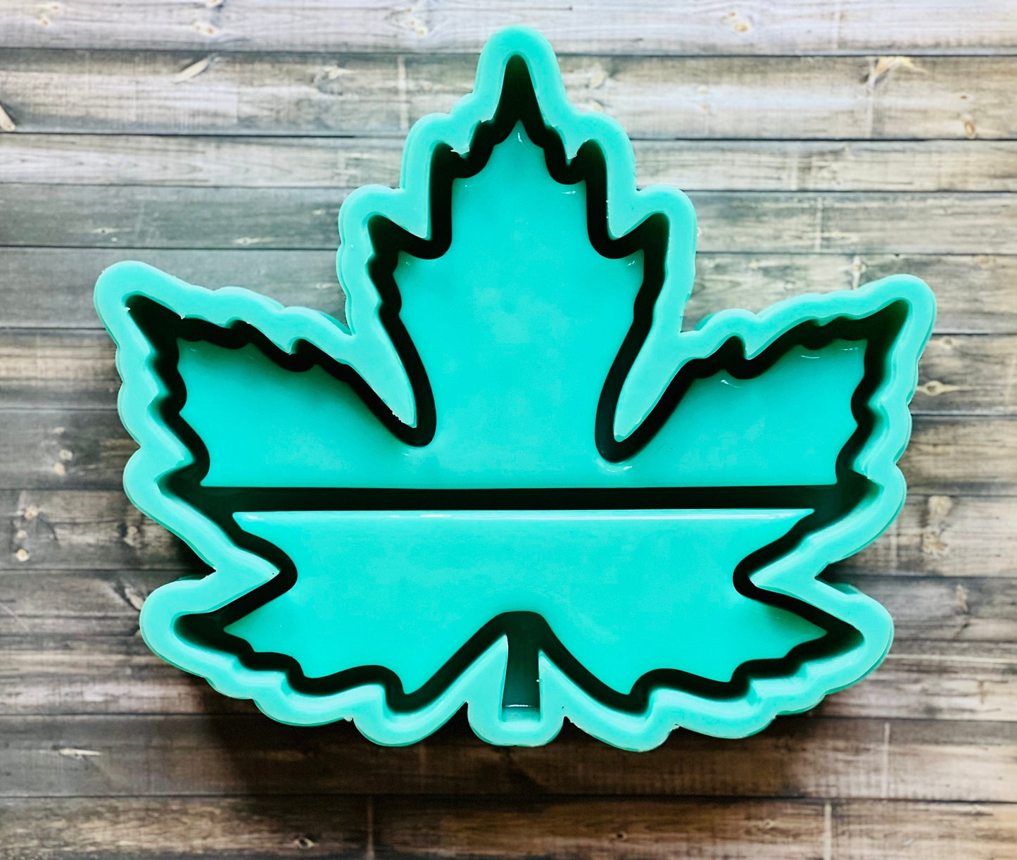 Maple Leaf Shelf Silicone mold- Fall Leaf Shelf silicone mold. DIY fall decor, leaf decor