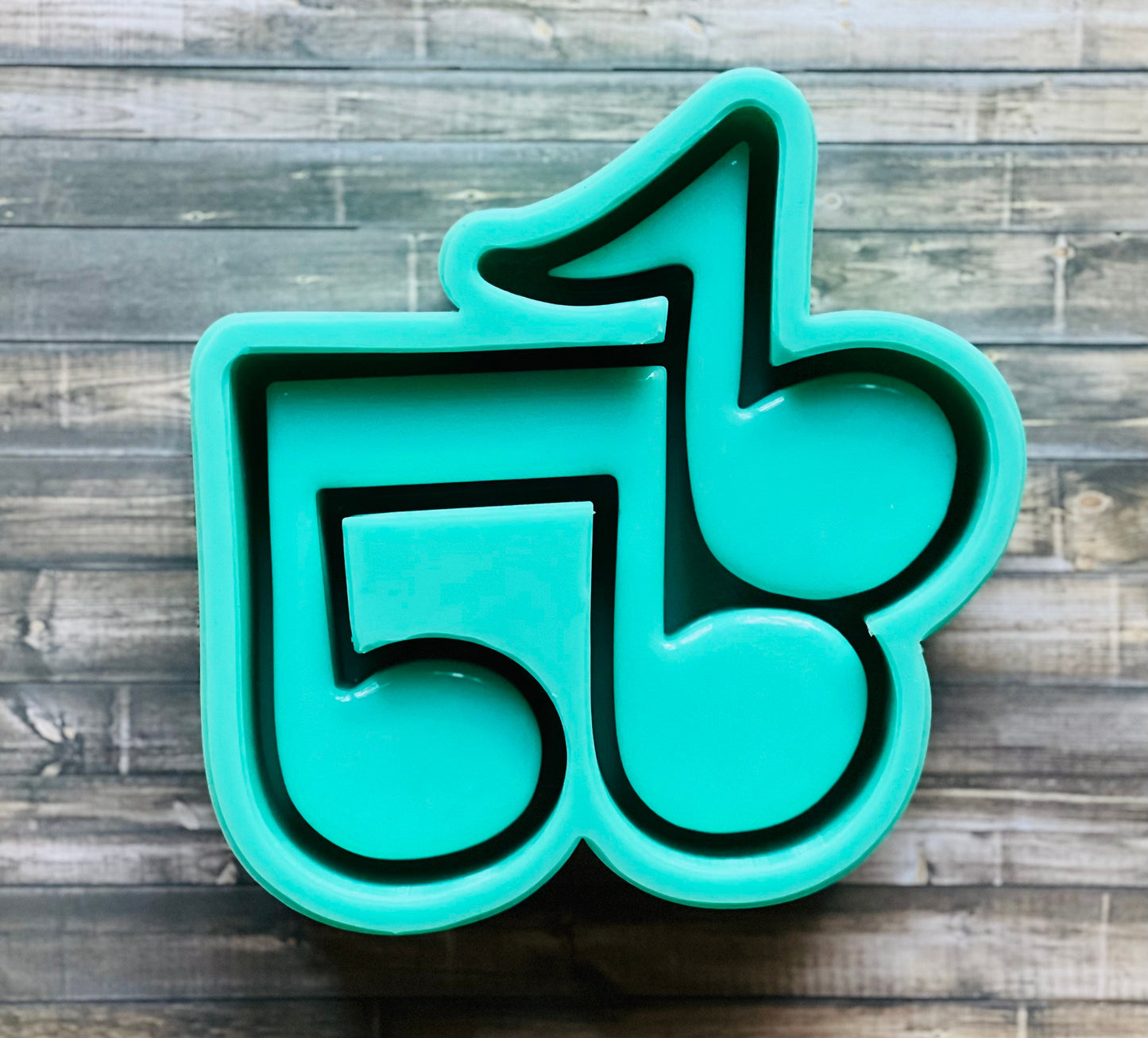 Music Note Shelf Silicone Mold- DIY Musician Gifts - silicone shelf mold