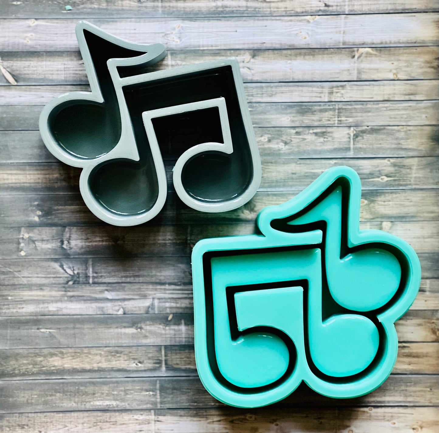 Music Note Shelf Silicone Mold- DIY Musician Gifts - silicone shelf mold