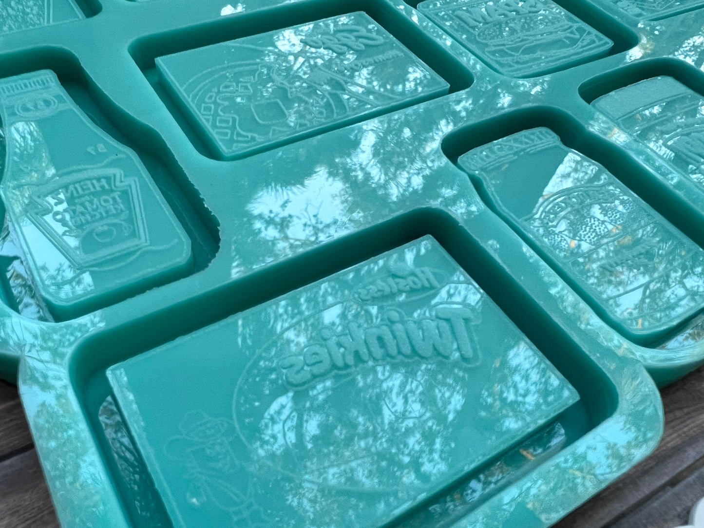 Snack Shaker silicone mold for epoxy resin