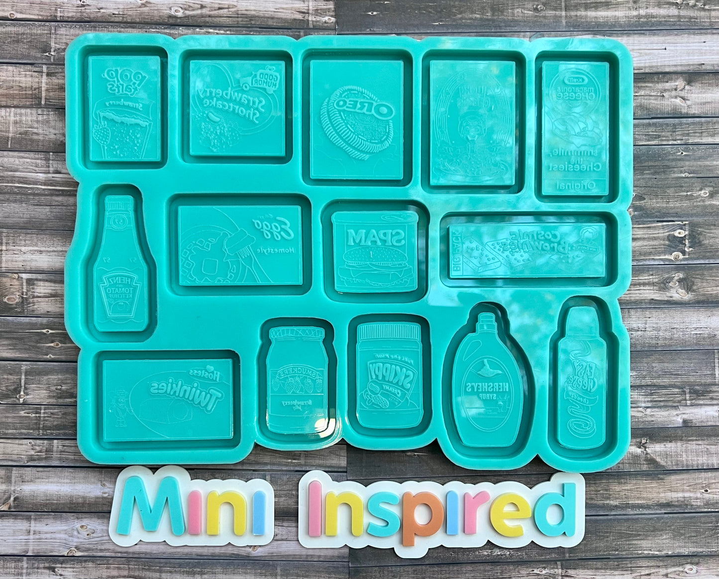 Snack Shaker silicone mold for epoxy resin
