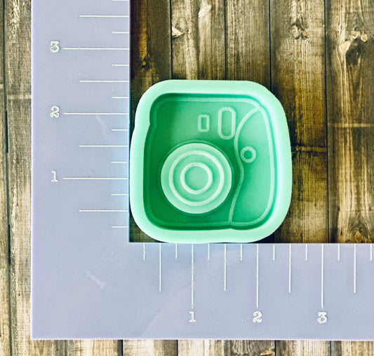 Camara shaker silicone mold for epoxy resin
