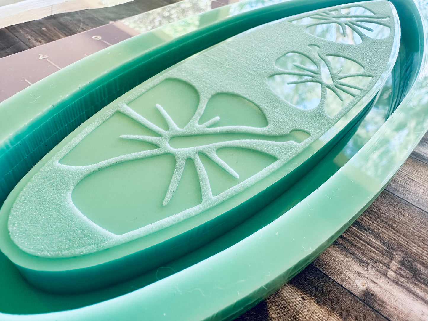 Tray Surf board deep trinket dish tray 8.5 inches