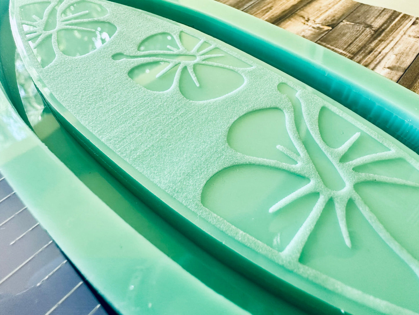 Tray Surf board deep trinket dish tray 8.5 inches