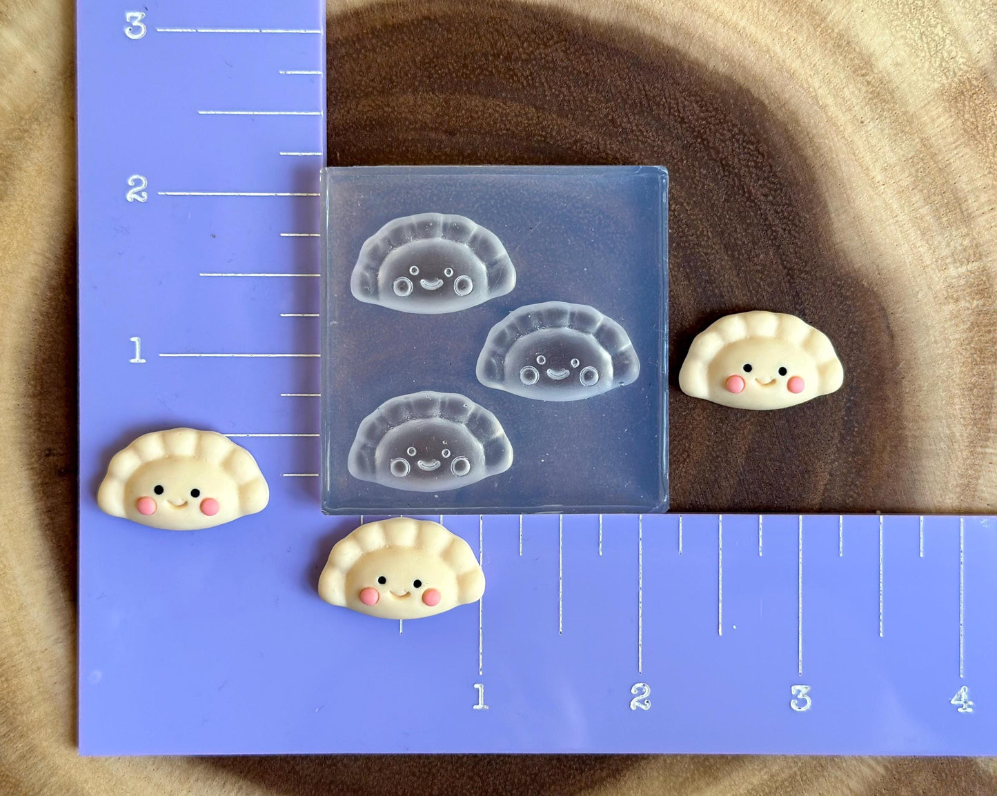 Dumplings/Pierogi, cabochon, DIY charms, diy charms, silicone mold for epoxy resin UV resin