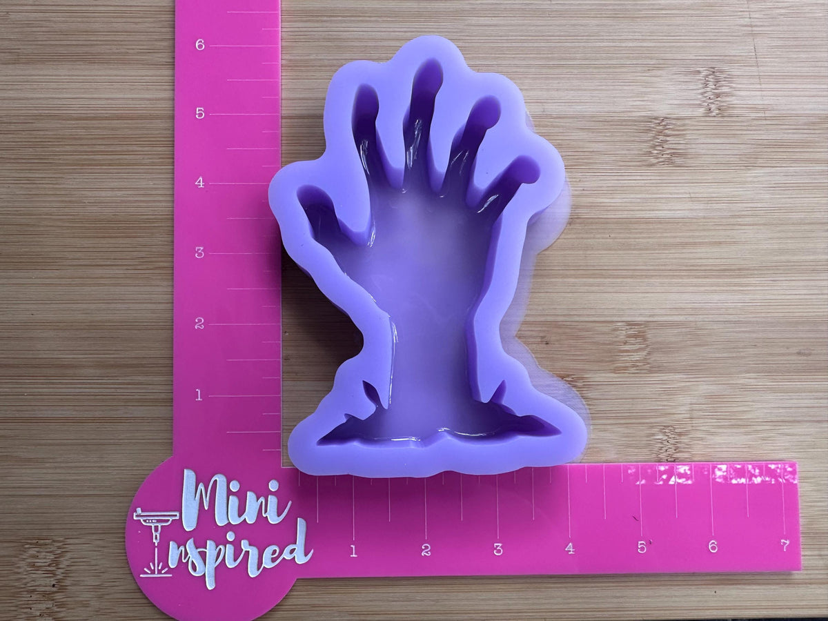 Halloween hand mold silicone mold for epoxy resin, DIY Halloween Decor, resin molds, deep silicone molds