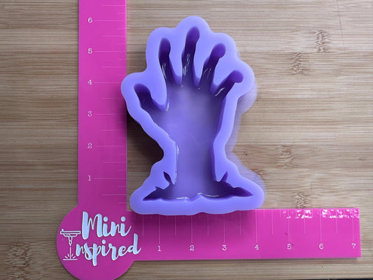 Halloween hand mold silicone mold for epoxy resin, DIY Halloween Decor, resin molds, deep silicone molds