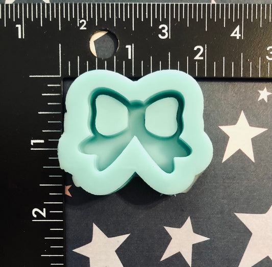 Bow Shaker Silicone Mold for resin- available in Translucent silicone for UV resin