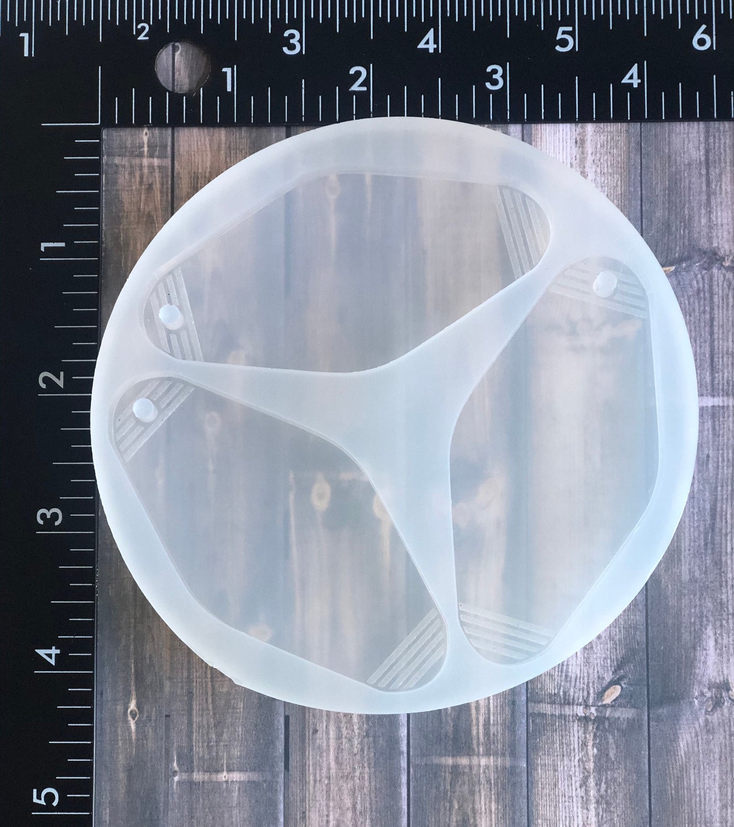 Retro Hotel 3” Keychain silicone mold Palette - DIY keychains- UV Resin Cure - translucent  silicone