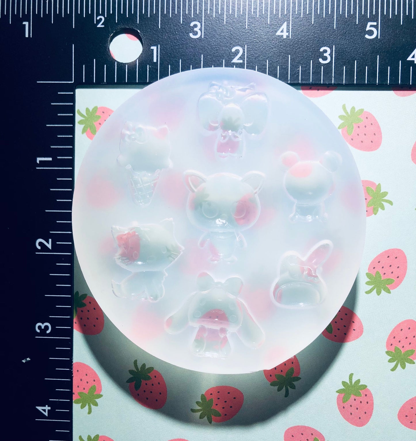 Silicone mold Cabochon Palette- DIY charms, DIY key caps, DIY nail Deco