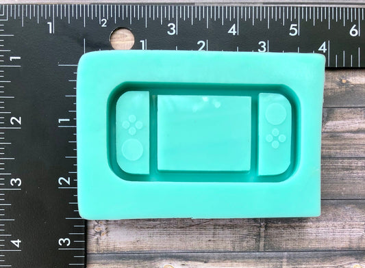 Switch Silicone shaker mold- gamer remote shaker silicone mold - DIY keychain