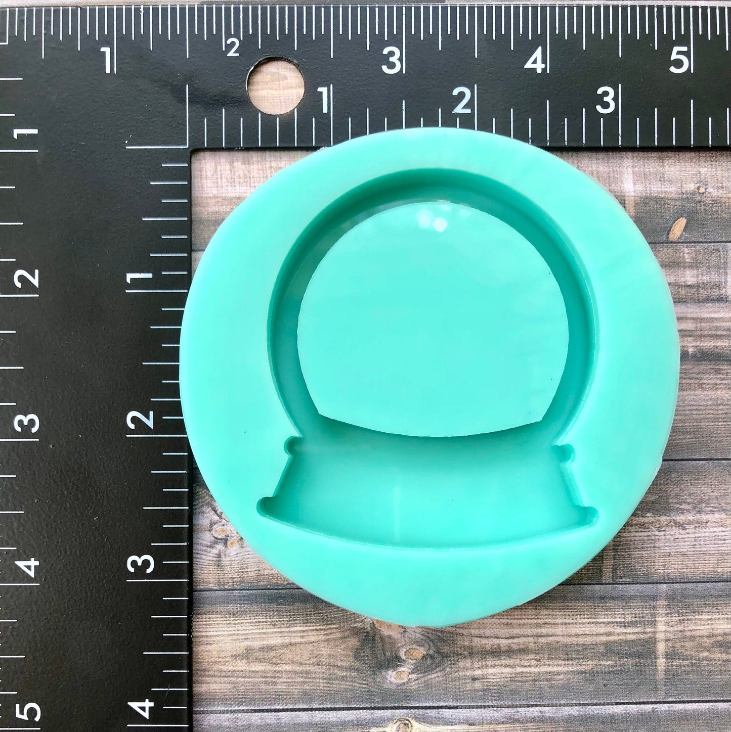 Kawaii Crystal Ball Shaker silicone mold - Snow globe silicone  shaker mold- DIY keychain