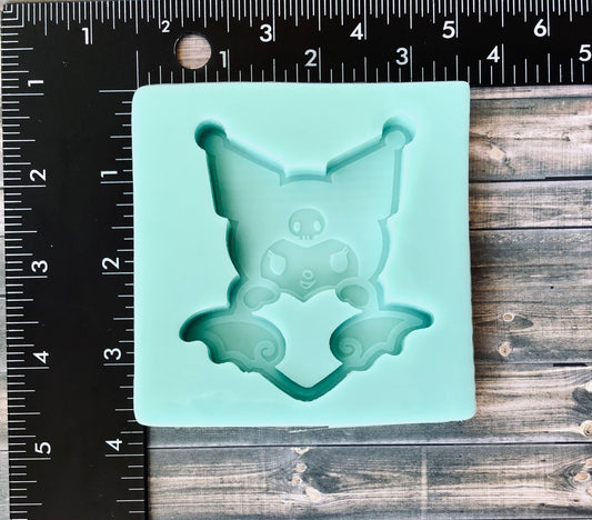 Bunny shaker silicone mold for resin