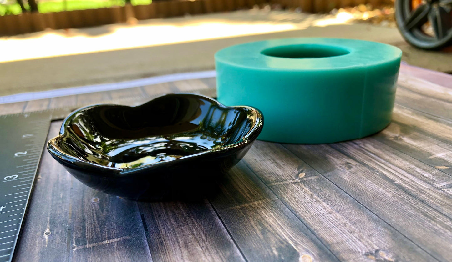 Small Trinket tray silicone Mold