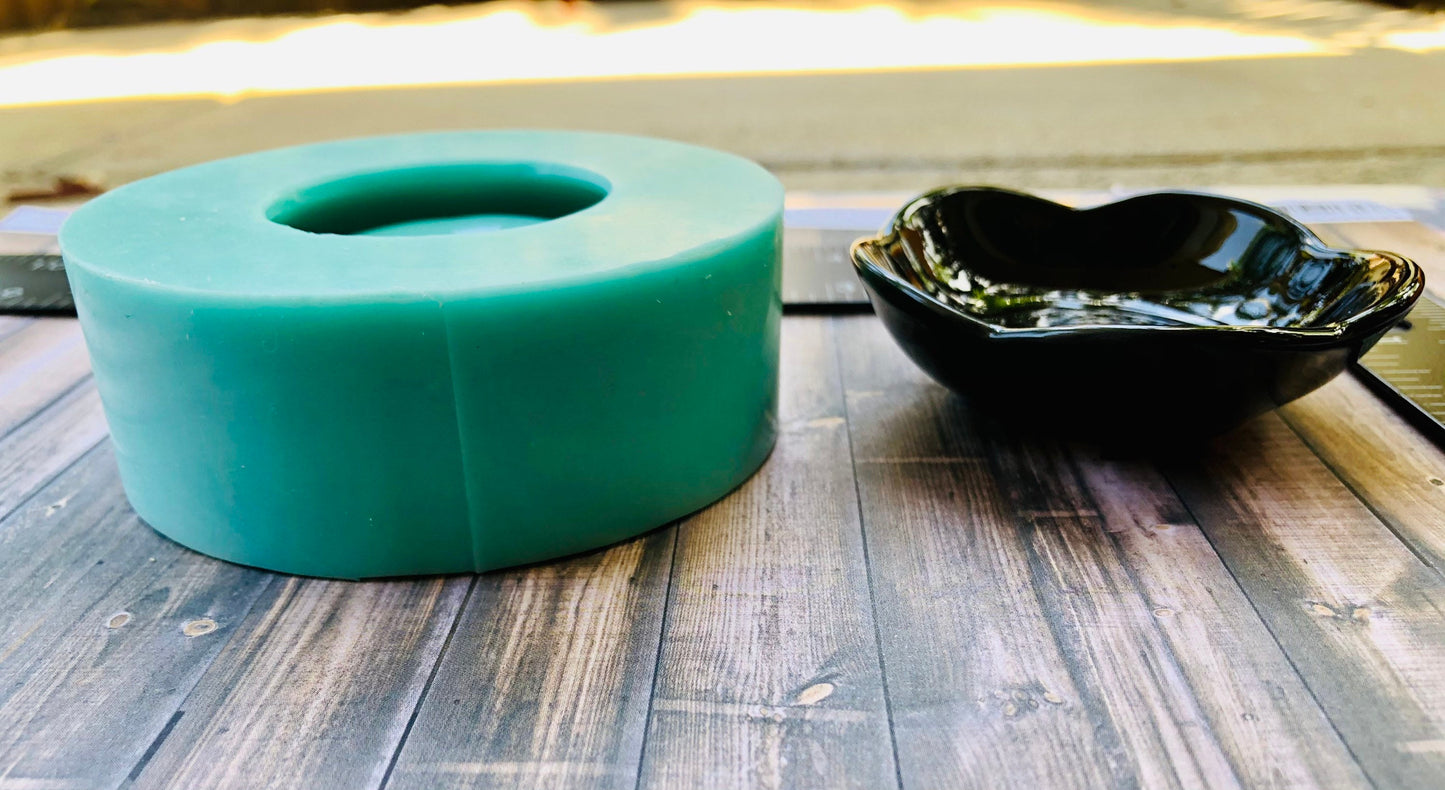 Small Trinket tray silicone Mold