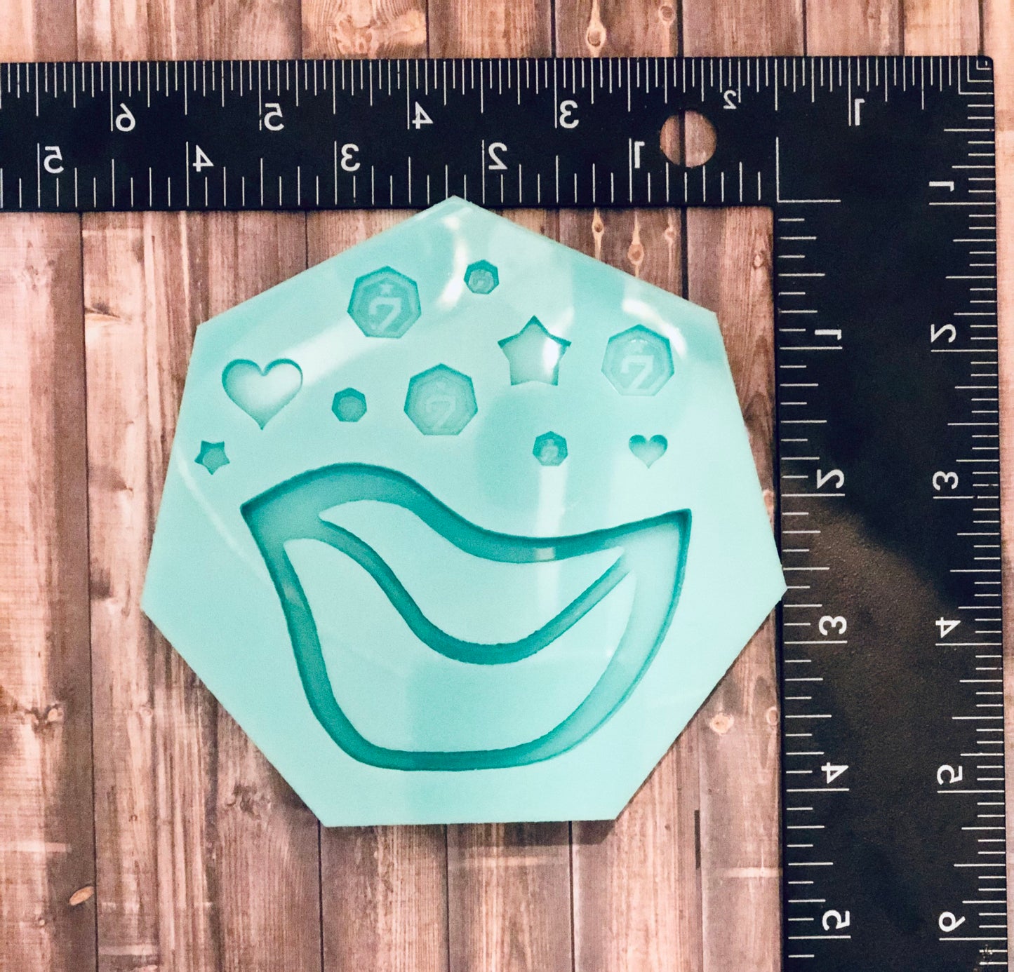 K-Pop Got7 silicone shaker and bits mold for resin - DIY keychain- backed Bird shaker mold