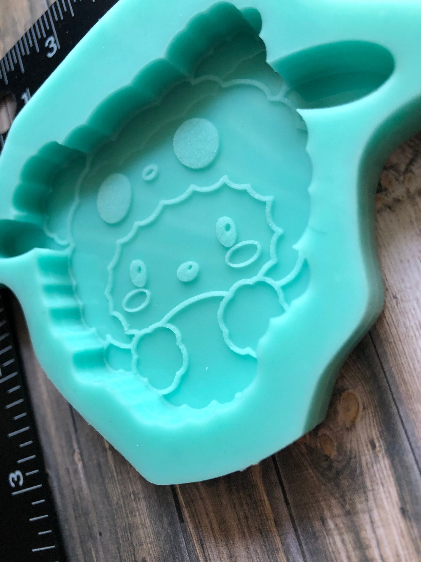 Dog Panda silicone mold for resin- DIY keychain