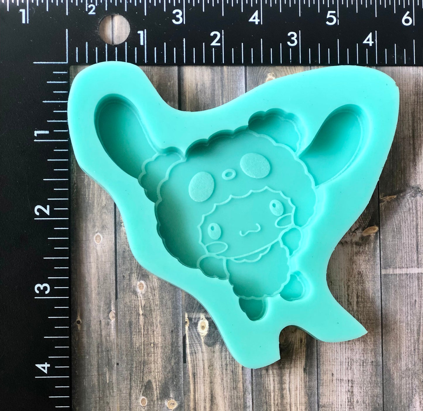 Dog Panda silicone mold for resin - DIY keychain