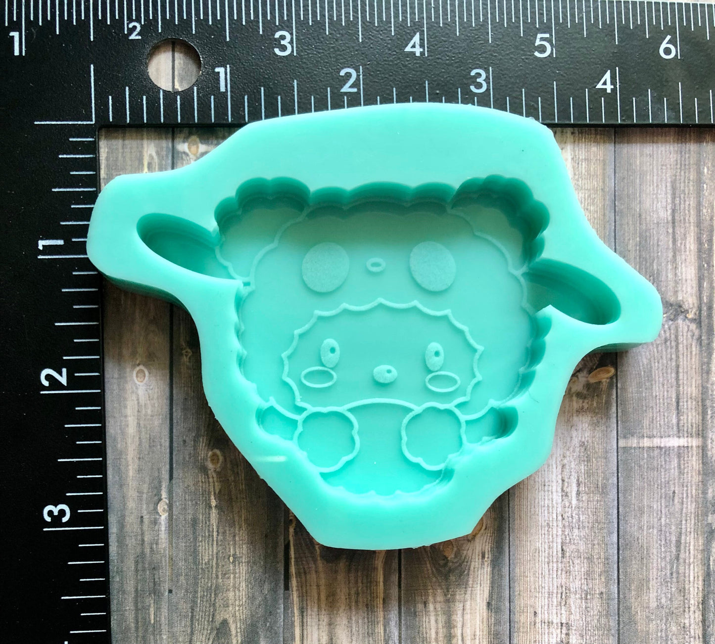 Dog Panda silicone mold for resin- DIY keychain