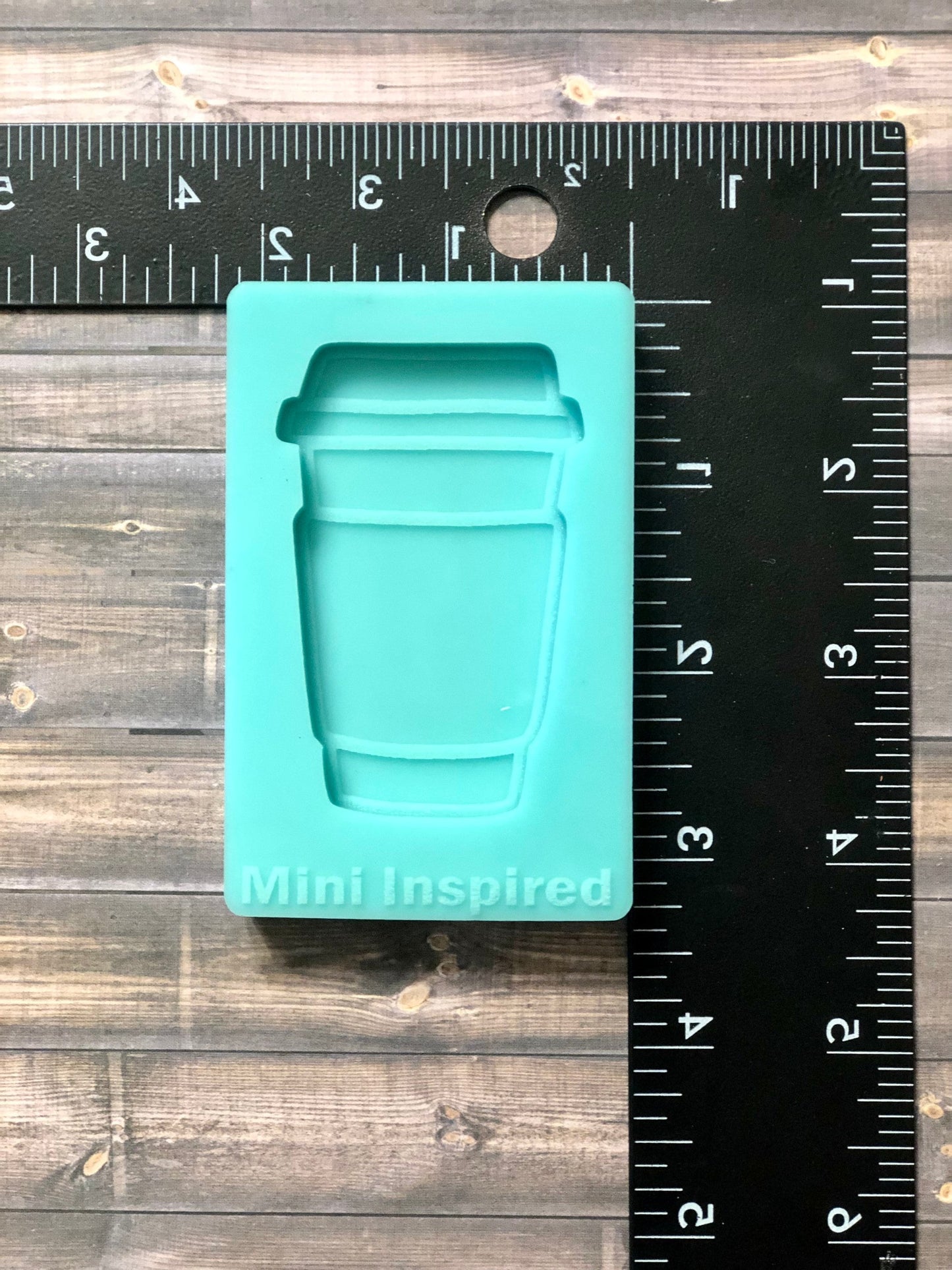 2.5” Coffee Cup non shaker mold - DIY keychain