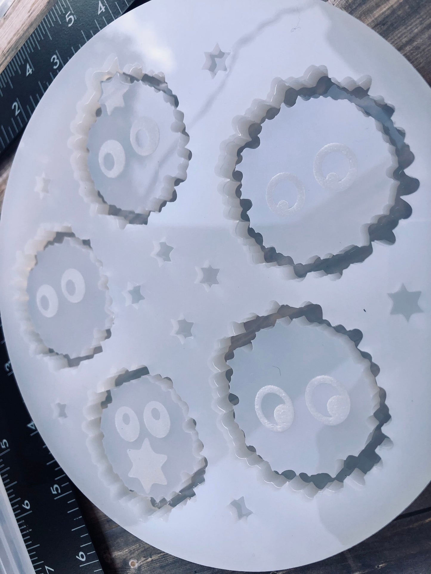 Dust cuties shaker mold palette for Epoxy resin/ UV resin- diy keychains, diy ornaments