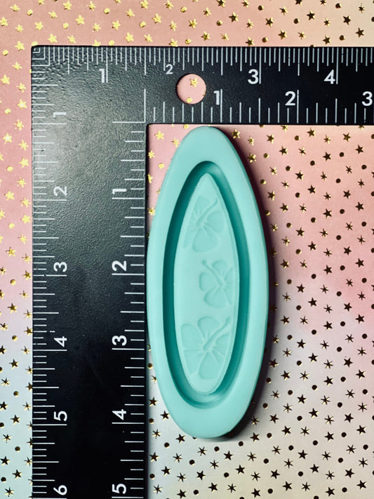 Surfboard silicone shaker for epoxy resin - DIY keychain