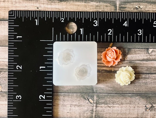 Mini Flower cabochon UV silicone translucent mold, Epozy resin UV resin DIY hair accessories, diy charms