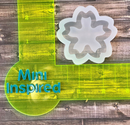 Cherry Blossom silicone shaker mold for epoxy resin/UV resin