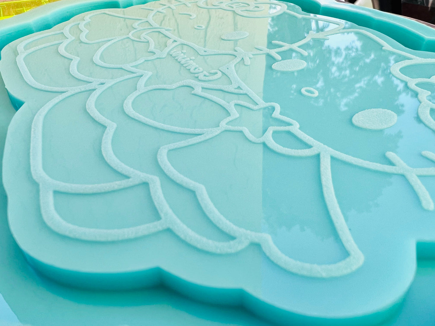 Gemini zodiac silicone tray length 9 inches for epoxy resin