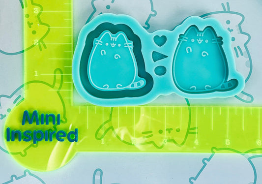Cat shaker mold non shaker mold silicone for epoxy resin/UV resin