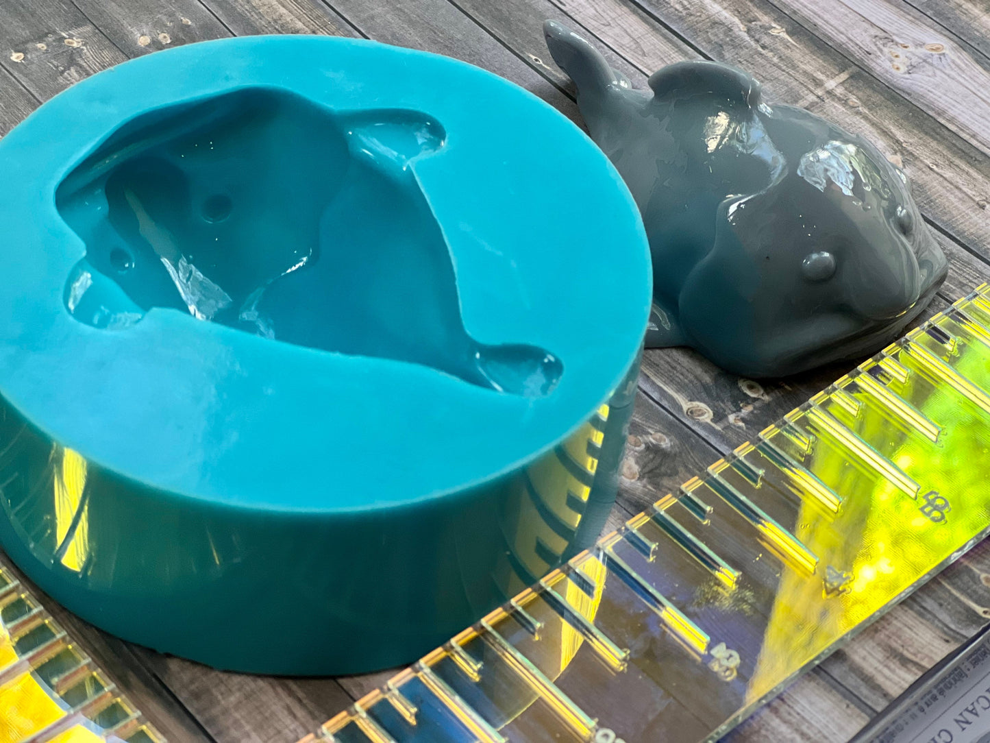 Large Blob fish mold for epoxy resin, soap making, diy paperweight figures